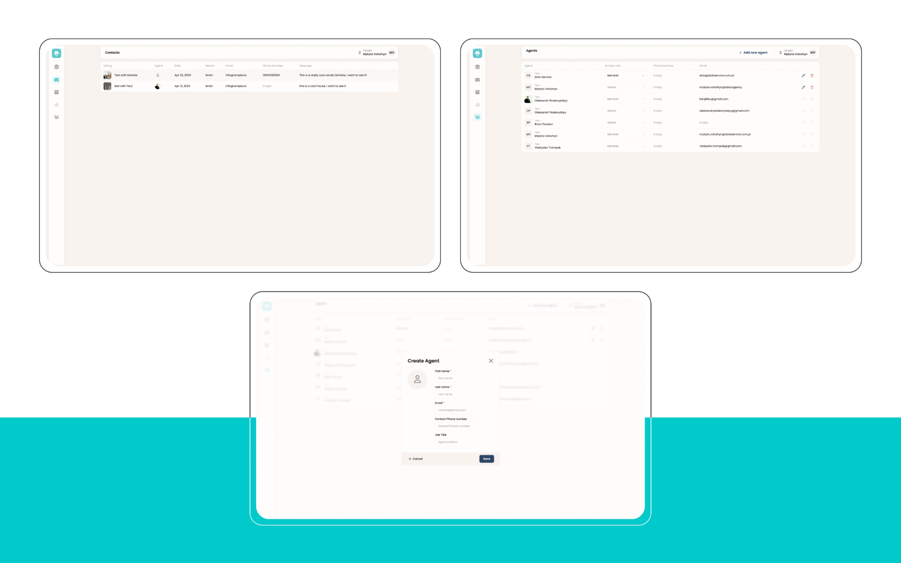Utropia real estate platform